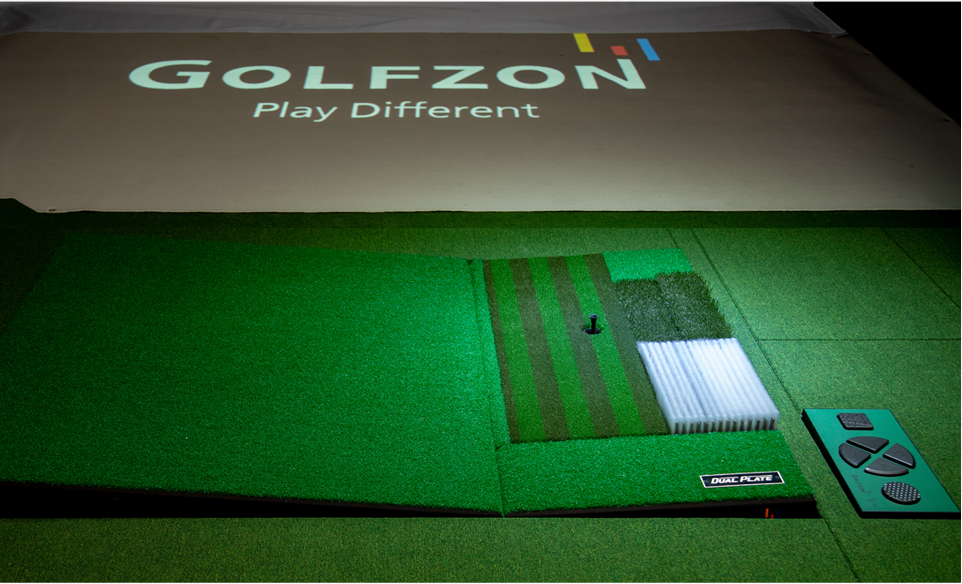 【GOLFZON（ゴルフゾン）】傾斜付きラウンド特化型シミュレーション機器　TWOVISION