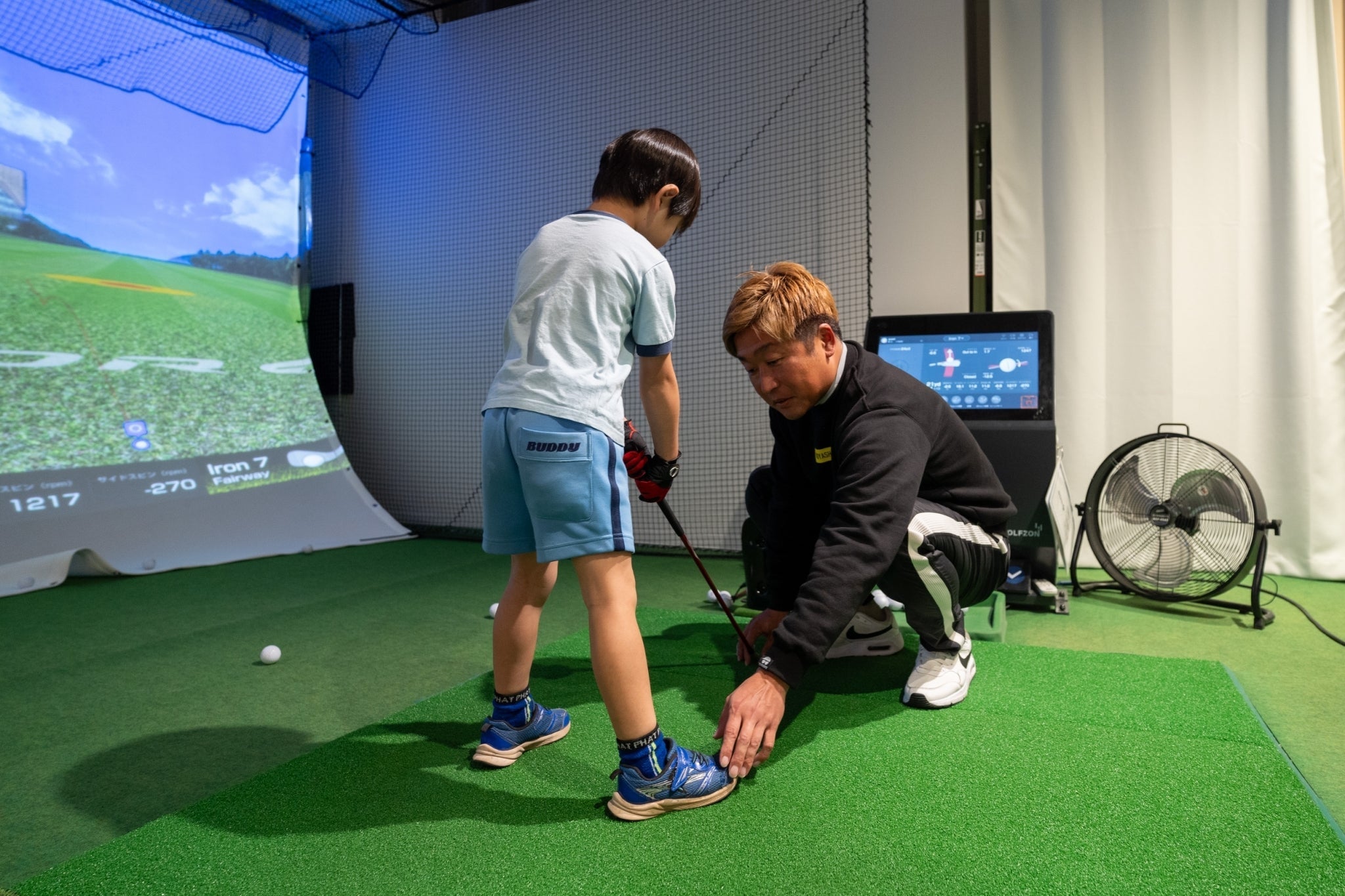 八王子ゴルフヘッドコーチ、小川翼プロのジュニアレッスン！